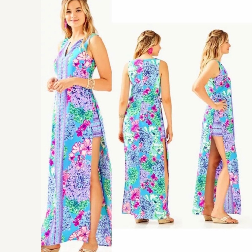 Lilly Pulitzer Donna Maxi Romper